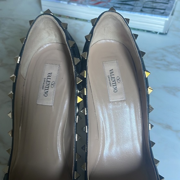 Valentino black suede 41/2 inch heel! Size 39 - Picture 4 of 6